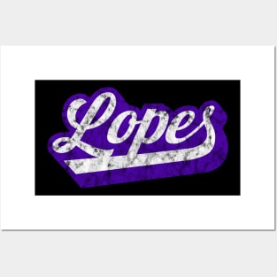 Support Your Lopes with this Vintage Design! Posters and Art